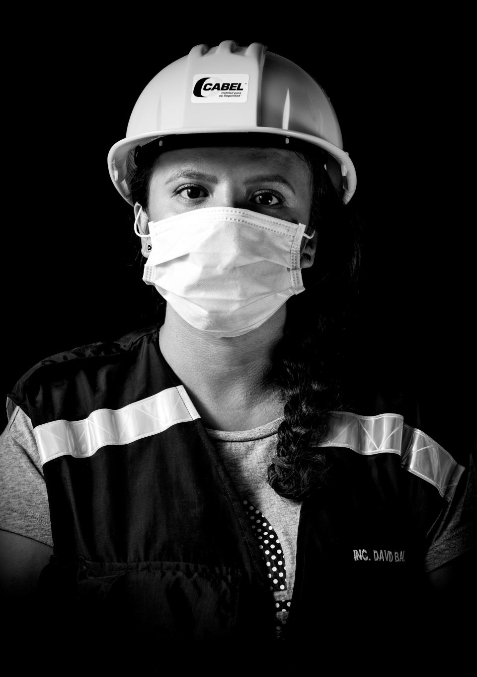 Portraits of earthquake volunteer rescuers in Mexico