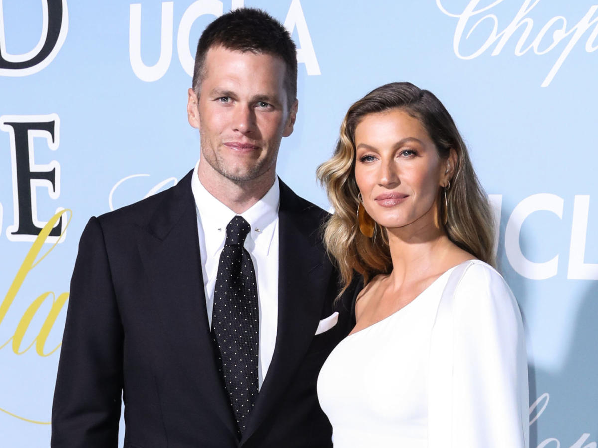 Gisele Bündchen & Tom Brady Aren't Shy About Their PDA on Family