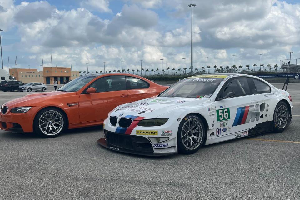 bmw racecar drive