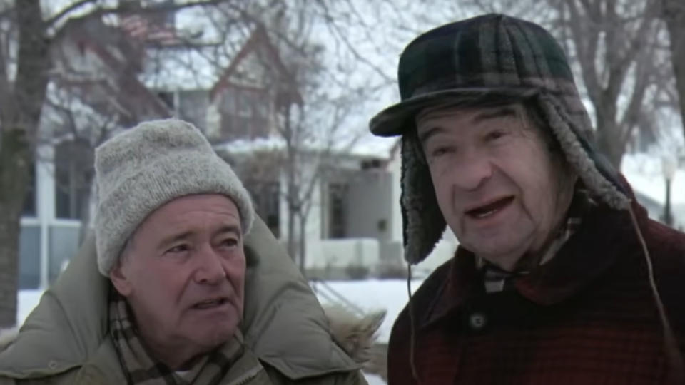 Jack Lemmon and Walter Mathau in Grumpy Old Men