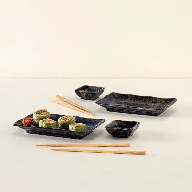 <p><a href="https://go.redirectingat.com?id=74968X1596630&url=https%3A%2F%2Fwww.uncommongoods.com%2Fproduct%2Fsushi-for-two-gift-set%2F556480000000&sref=https%3A%2F%2Fwww.housebeautiful.com%2Fentertaining%2Fholidays-celebrations%2Fg27104524%2Fbest-gifts-for-new-moms%2F" rel="nofollow noopener" target="_blank" data-ylk="slk:Shop Now;elm:context_link;itc:0;sec:content-canvas" class="link ">Shop Now</a></p><p>Sushi For Two Gift Set</p><p>uncommongoods.com</p><p>$48.00</p>