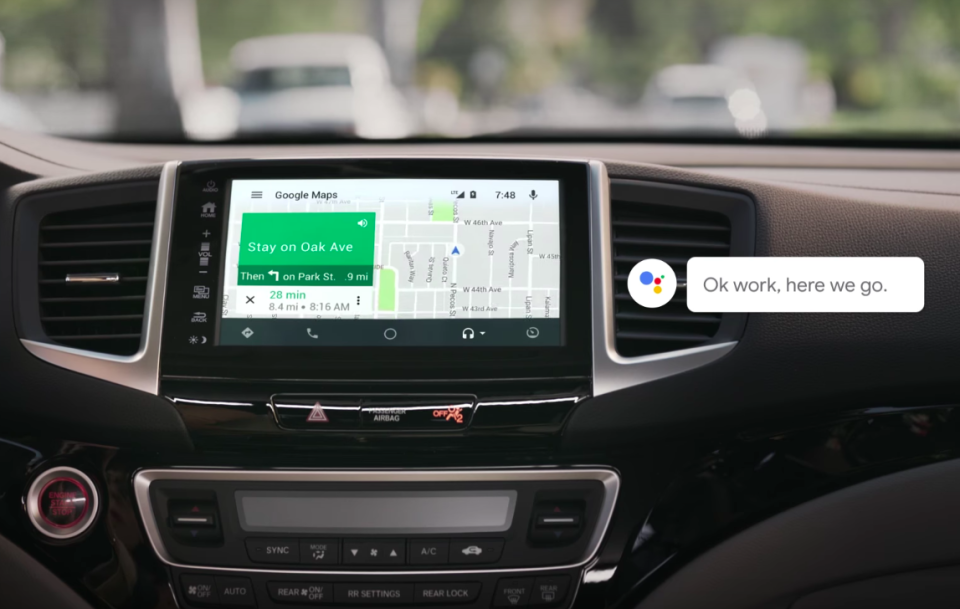 Google Assistant is also coming to Android Auto this year.