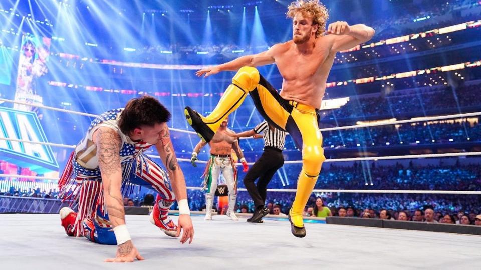 WWE star Logan Paul.