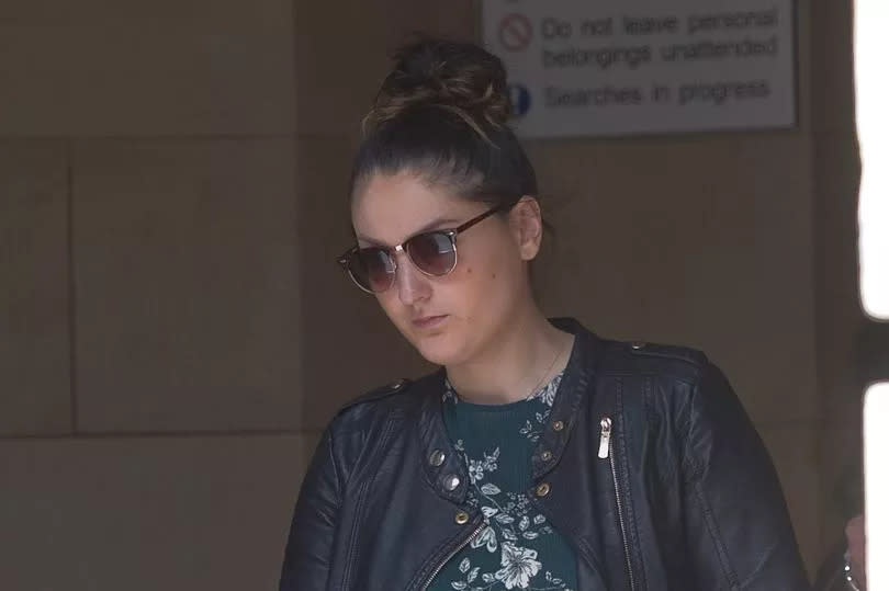 Tasmin Glass pictured at the High Court in Edinburgh in May 2019