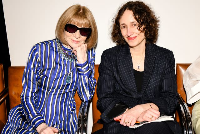 <p>Zach Hilty/BFA.com</p> Anna Wintour and Nicole Phelps.