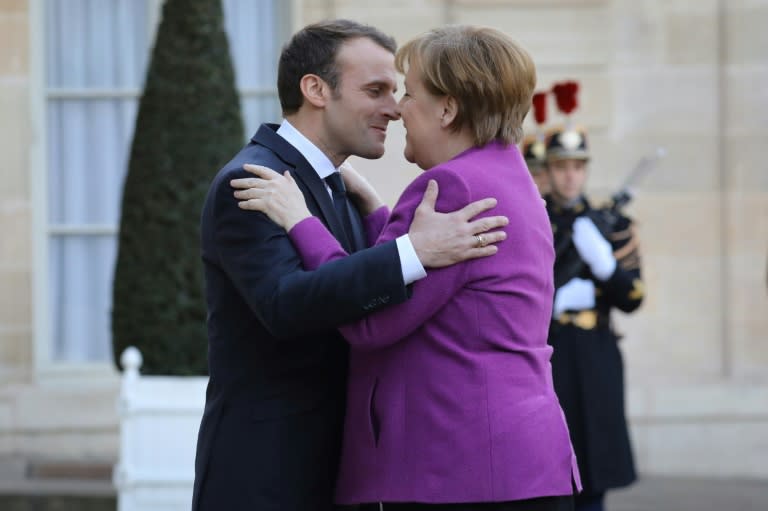 Are rifts emerging between French President Emmanuel Macron and German Chancellor Angela Merkel?