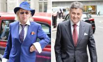 Owen Oyston (left) says he is trying to find a ‘safe pair of hands’ to buy Blackpool. Valeri Belokon (right) hopes to get the go-ahead from the EFL to take over the club.