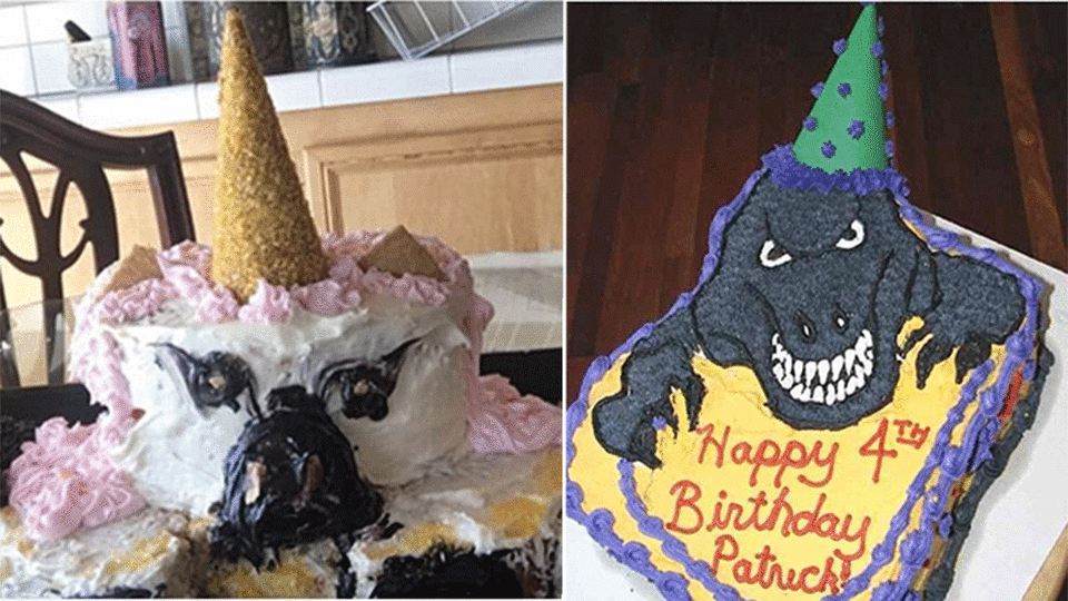 These children's birthday cakes are actually terrifying!