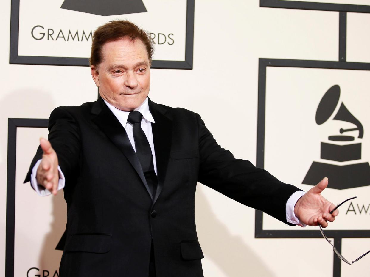 Marty Balin pictured at the 58th Grammy Awards in February 2016: Reuters
