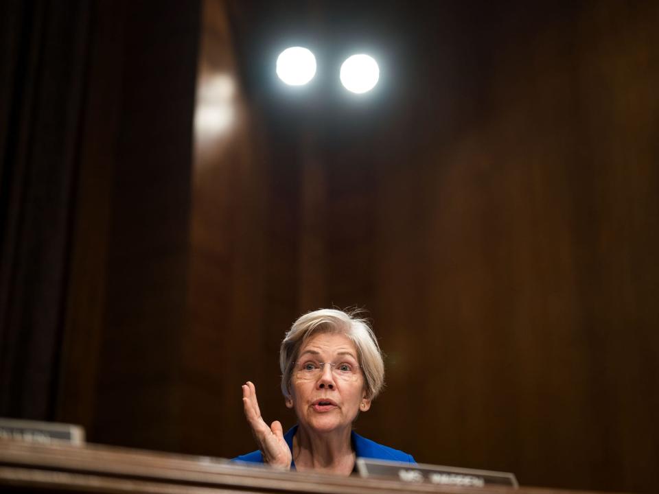 Sen. Elizabeth Warren says raising salaries is about preventing Congress from becoming the "plaything of multimillionaires and billionaires."