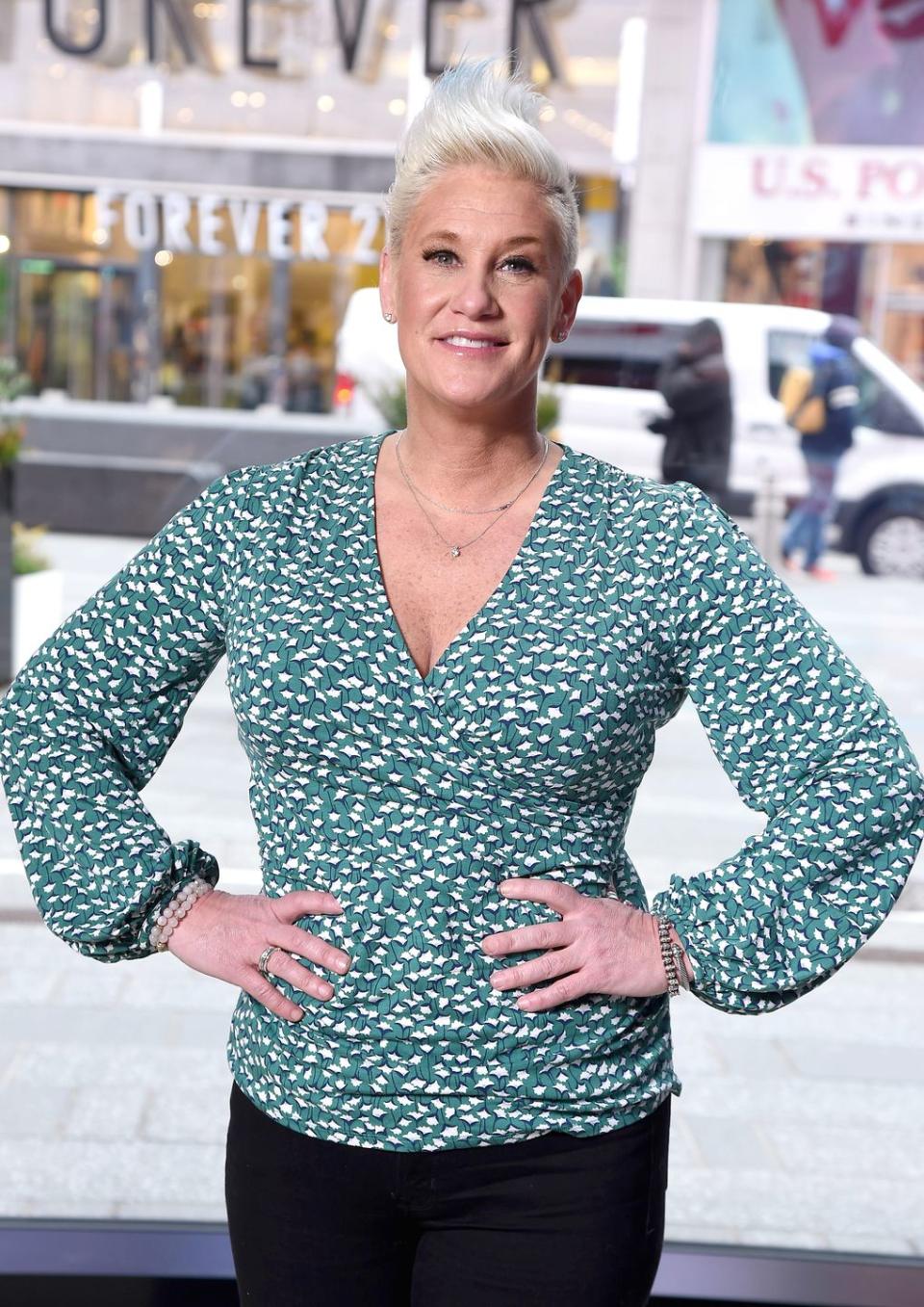 Now: Anne Burrell