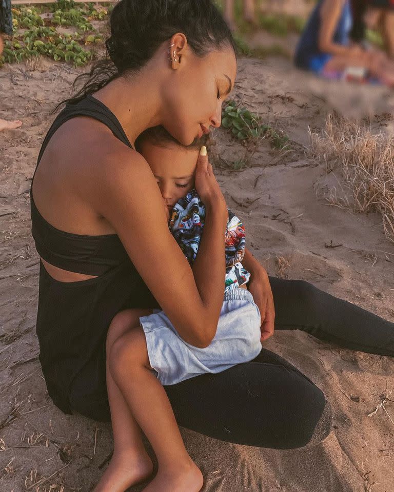 Naya Rivera y su pequeño hijo, Josey (hoy de 6 años)