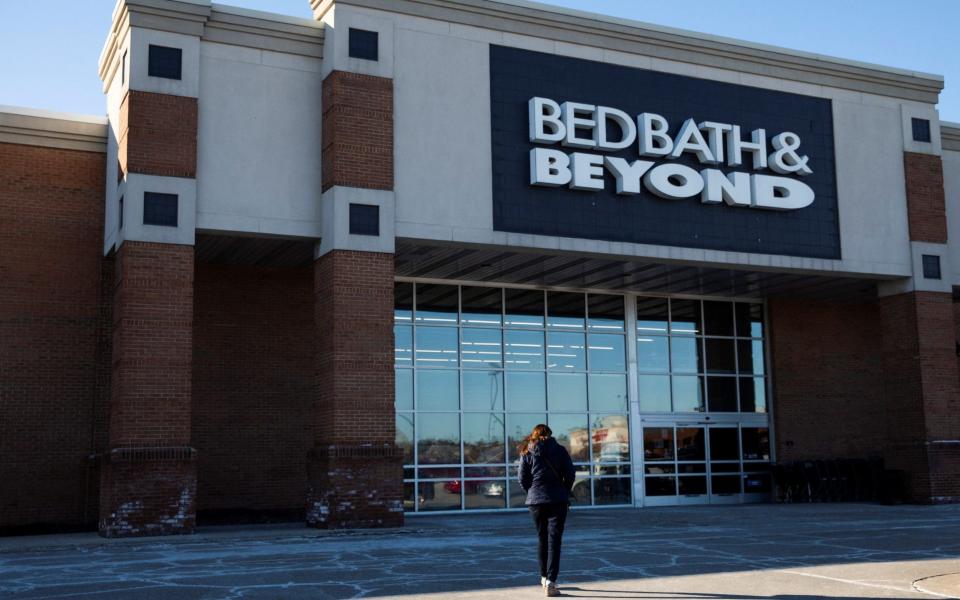 Bed Bath & Beyond shares plunged a record 48pc at the opening bell - REUTERS/Emily Elconin