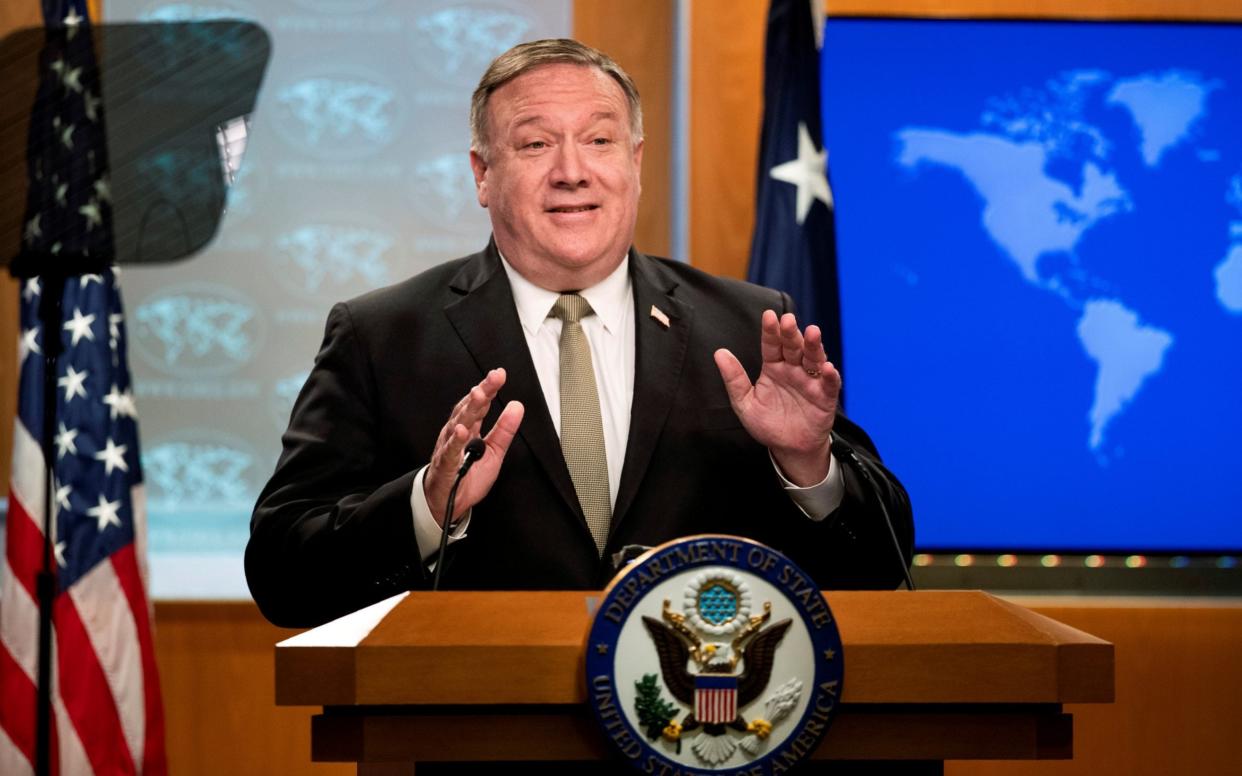 Mike Pompeo lashed put over new security law  - Reuters