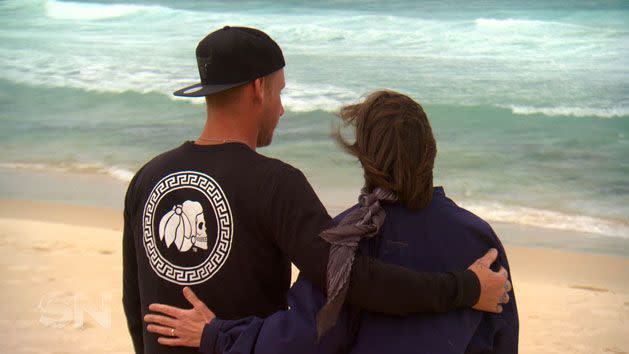 Jye and Marianne reunited at Boomerang Bay seven months after Stephen drowned