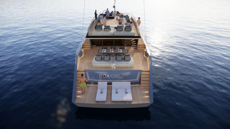 Boa Kingdom Wooden Sailing Yacht