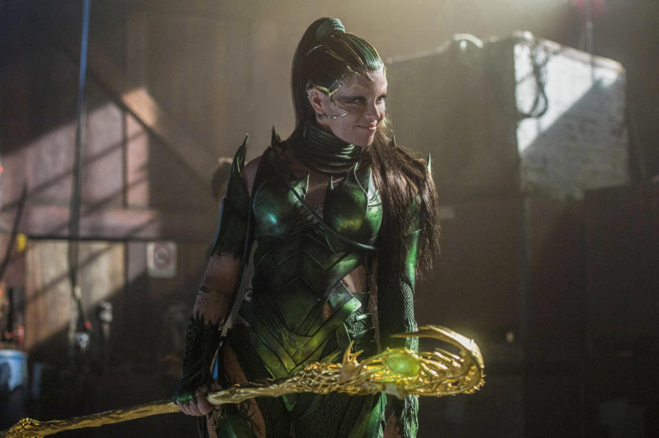 Elizabeth Banks as 'Power Rangers' villain Rita Repulsa (credit: Lionsgate)