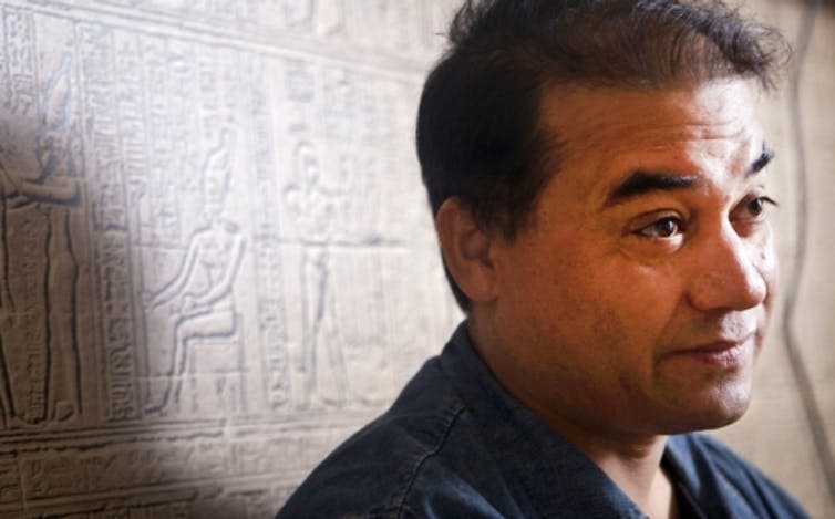 <span class="caption">Ilham Tohti, a Uyghur economist, is serving a life sentence in China. He is held on separatism-related charges after his criticism of the Chinese government’s policies toward Uyghurs in Xinjiang.</span> <span class="attribution"><a class="link " href="https://pen-international.org/news/china-free-ilham-tohti" rel="nofollow noopener" target="_blank" data-ylk="slk:PEN International;elm:context_link;itc:0;sec:content-canvas">PEN International</a></span>
