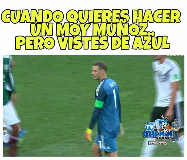 Memes Alemania vs México