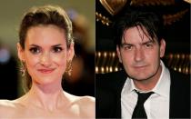 Vor der Zeit mit Johnny Depp und ganz am Anfang ihrer Karriere soll Winona Ryder übrigens auch mal eine Affäre mit Charlie Sheen gehabt haben. Er beansprucht sogar für sich, ihr den Künstlernamen "Ryder" angetragen zu haben (eigentlich heißt sie Horowitz). Als sie "Riders on the Storm" von den Doors hörten. (Bild: Ian Gavan/Peter Kramer/Getty Images)