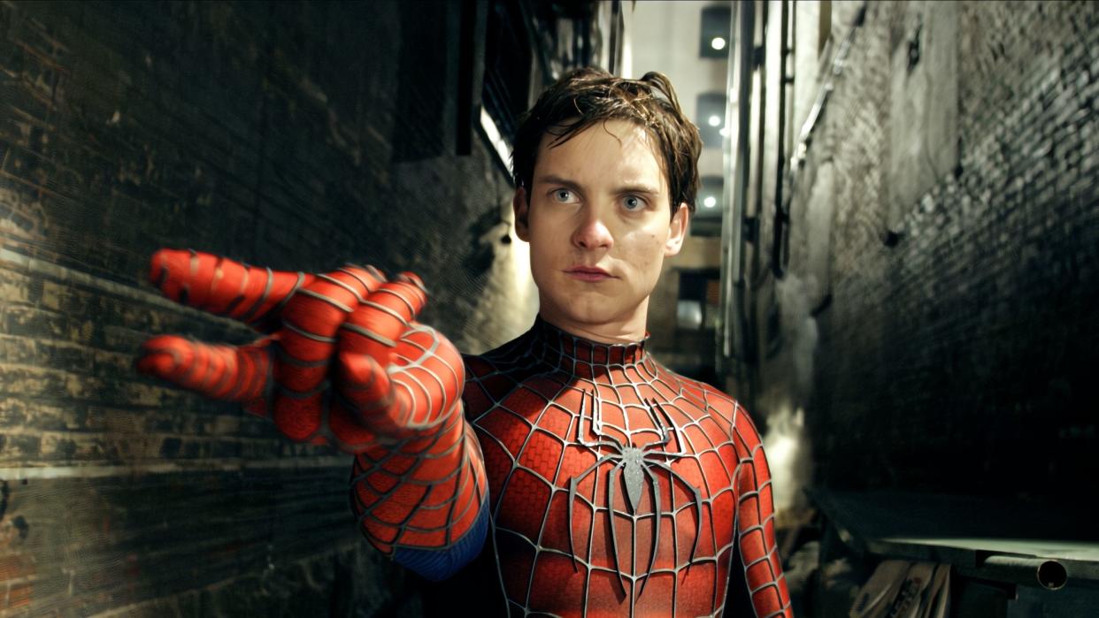  Tobey Maguire in Spider-Man 2. 