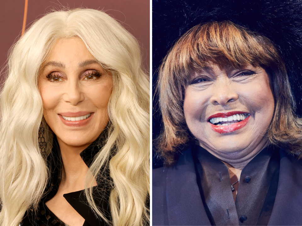 Cher and Tina Turner (Getty Images)