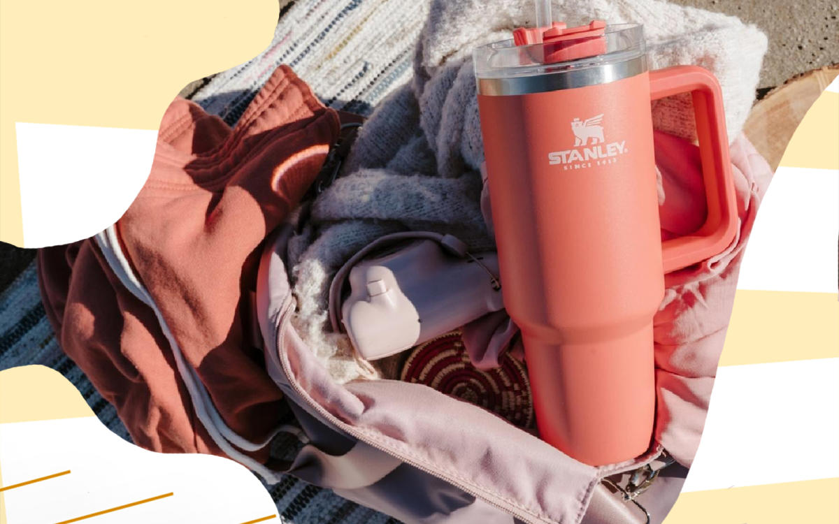 This Stanley Water Bottle Is the Travel-Friendly Alternative to