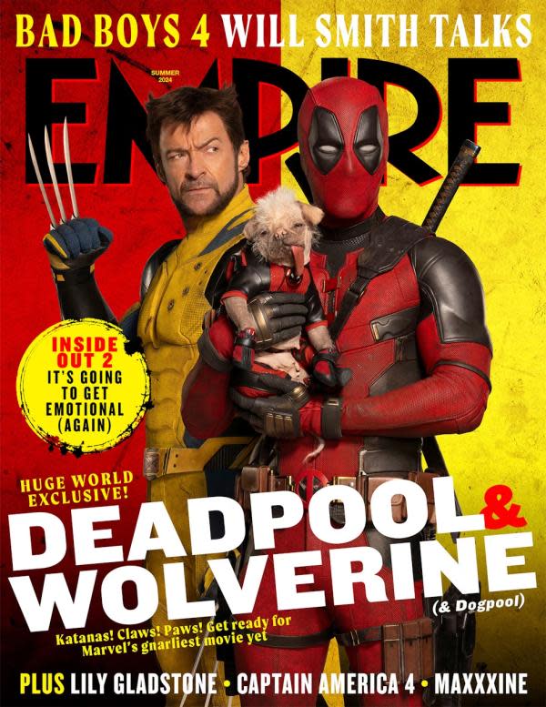 Portada de Empire dedicada a 'Deadpool & Wolverine'