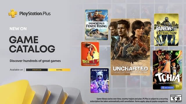 All confirmed PS Plus Extra and Premium games