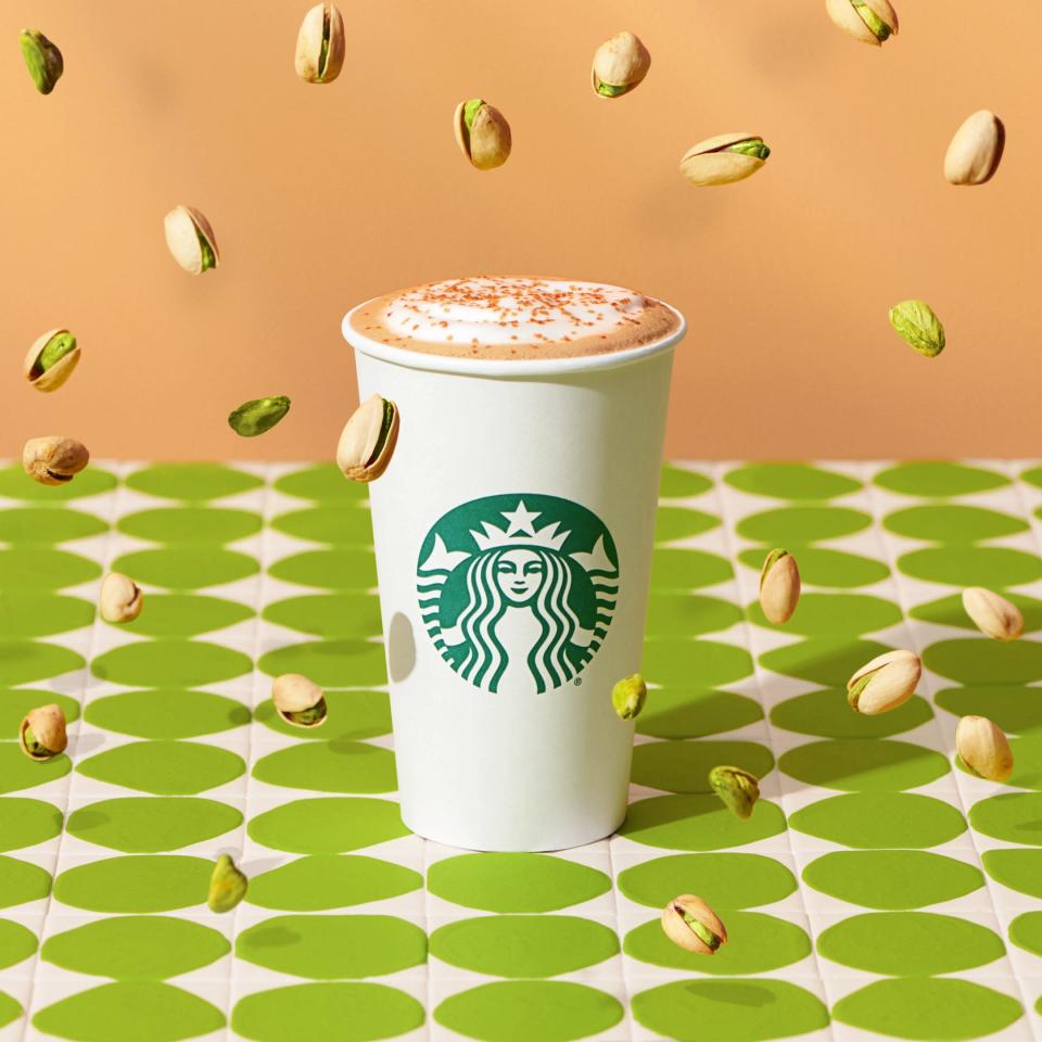 Starbucks' Pistachio Latte and Meatless Mondays are back