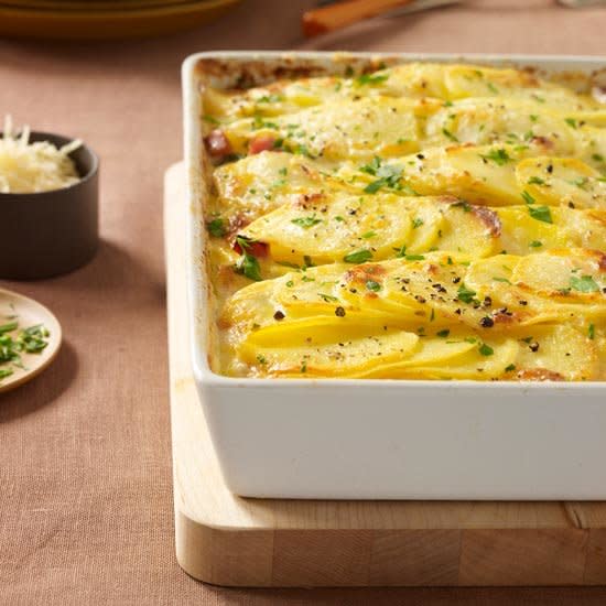 Scalloped Potatoes with Ham