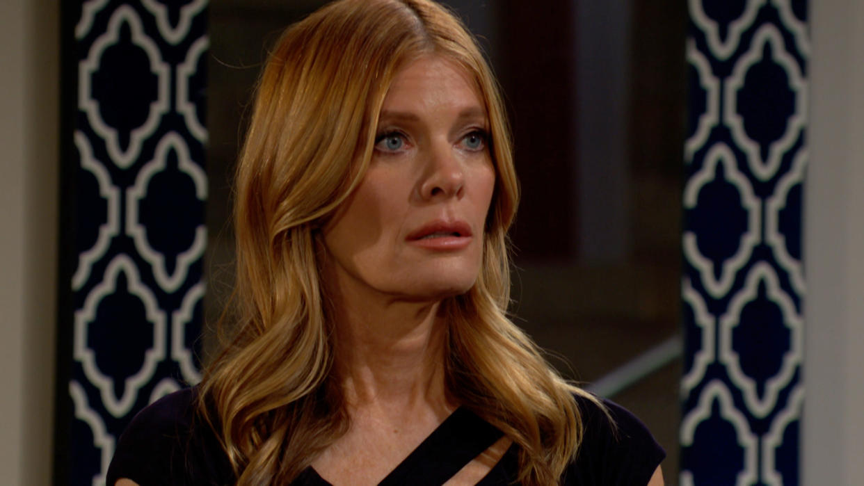  Michelle Stafford as a concerned Phyllis in The Young and the Restless. 