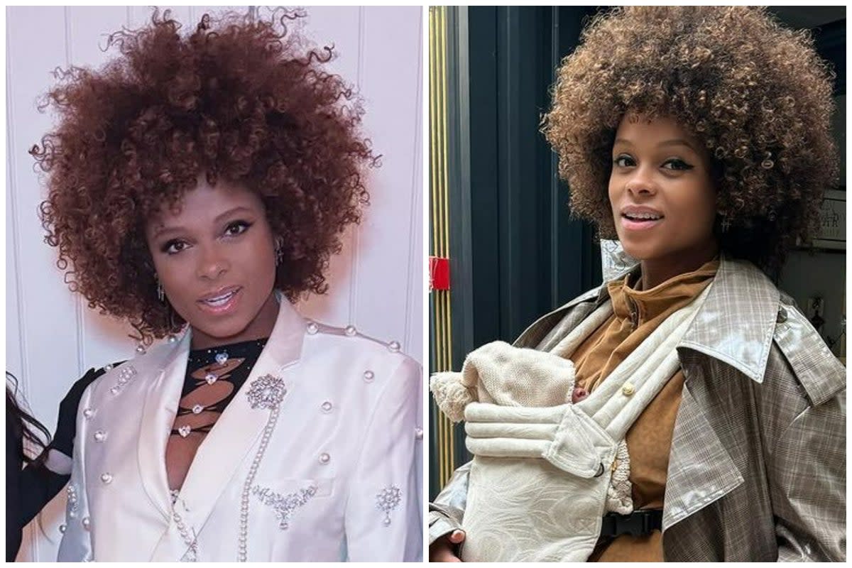 Fleur East has spoken about returning to work after welcoming her first child last month (Instagram @fleureast)