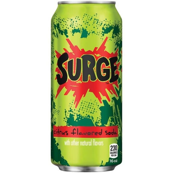 Can of Surge Soda