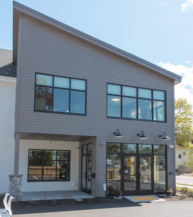 The new Hope on Haven Hill Center for Hope and Wellness, located at 40 Charles Street in Rochester.