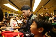 <p>Chelsea FC’s record signing Alvaro Morata has arrived in Singapore on Saturday and is expected to make his club debut at the 2017 International Champions Cup Singapore (ICC SG). </p>
