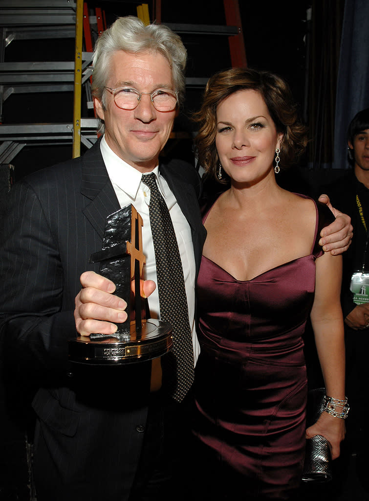 Hollywood Film Festival Awards 2007 Richard Gere Marcia Gay Harden