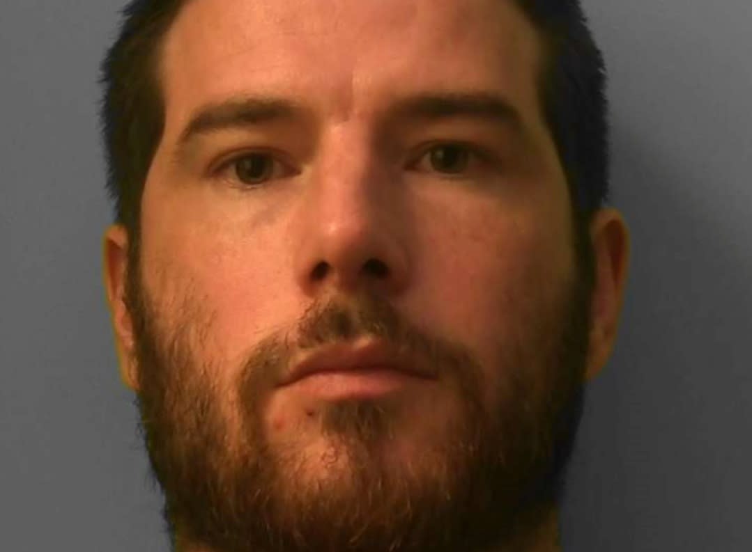 James Cooke. See SWNS story SWNNassault. A sex attacker followed a woman late at night as she waked home and sexually assaulted her down a side street. James Cooke, 31, walked behind the victim as she crossed over the road several times to avoid him, then grabbed her from behind. The woman in her 40s was walking in Brighton, East Sussex, at around 3am when she was attacked in the early hours of September 11. Cooke followed her towards the city centre and despite trying to evade him, the thug grabbed her and sexually assaulted her.
