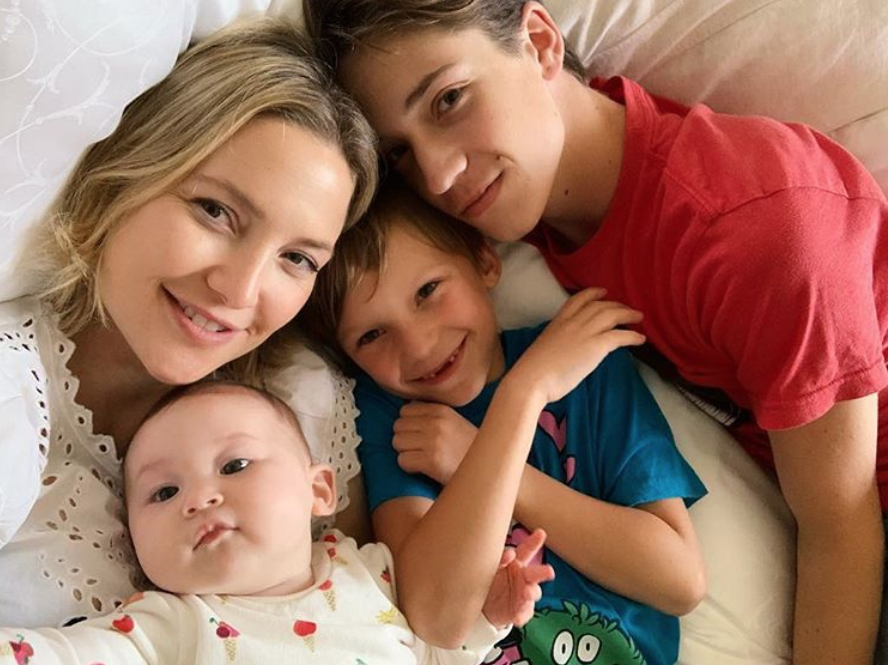 Kate Hudson and her kids | Kate Hudson/Instagram