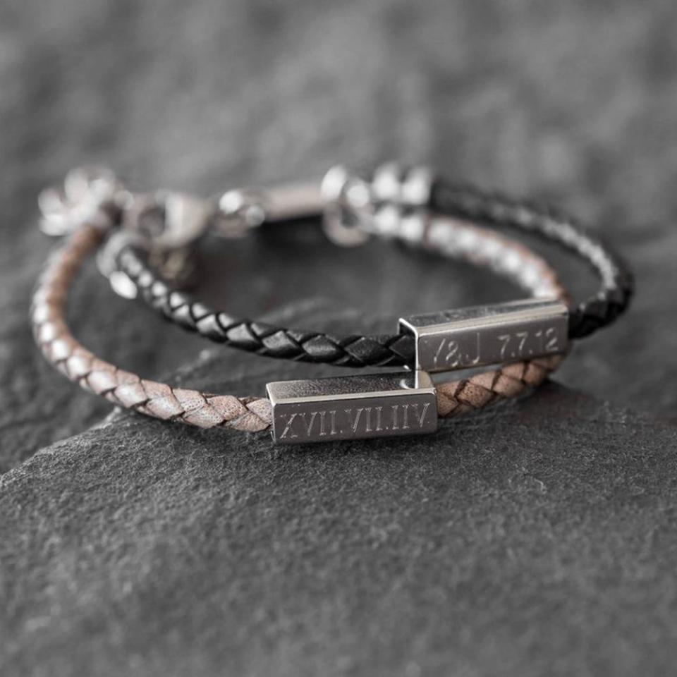 Men's Personalized Bracelet