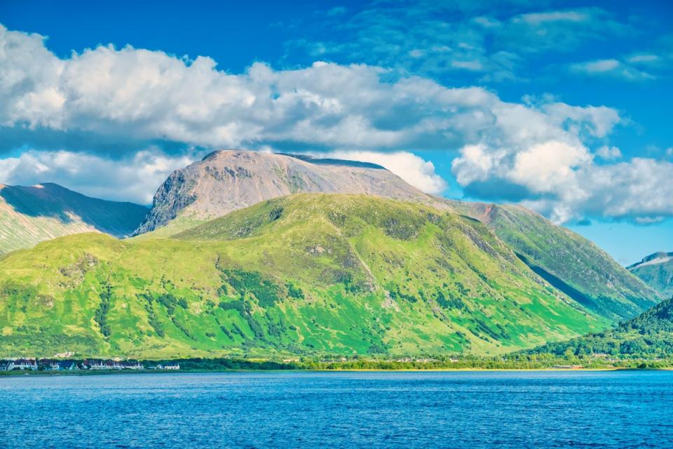 The Argyll Coastal Route finishes in Fort William, at the foot of Ben Nevis (Getty Images/iStockphoto)