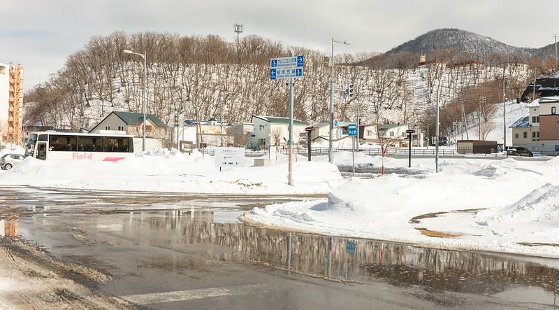 北海道知床半島｜波飛沫