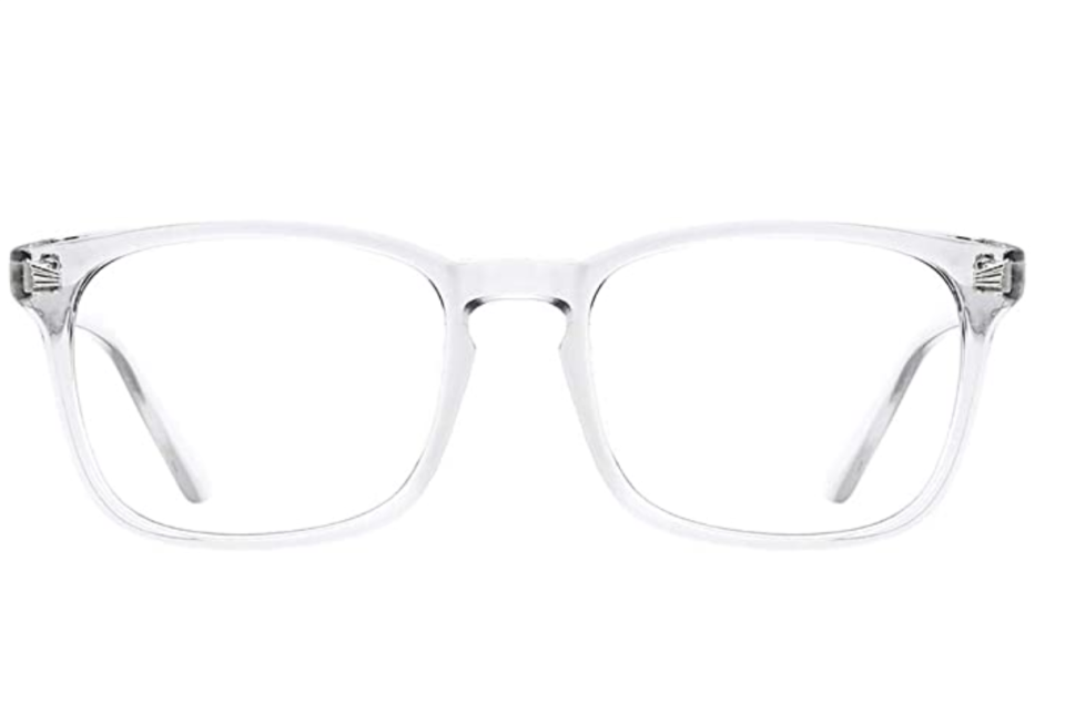 TIJN Square Blue Light Blocking Glasses. Image via Amazon.