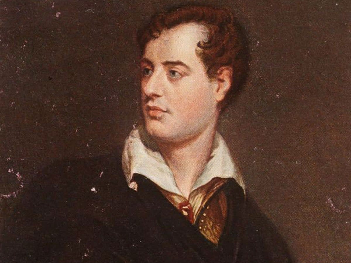 One of the greatest British poets, Lord Byron, was only 36 when he died in 1824 (Getty)