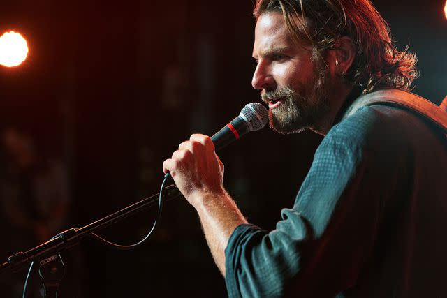 <p>Peter Lindbergh/ Warner Bros.</p> Bradley Cooper as Jackson Maine in 'A Star Is Born' in 2018.