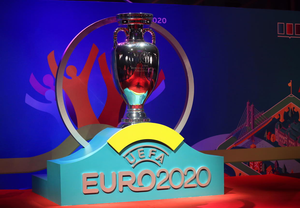 The Euro 2020 draw included what might be the toughest group in the history of the competition. (Photo by Mike Egerton/PA Images via Getty Images)