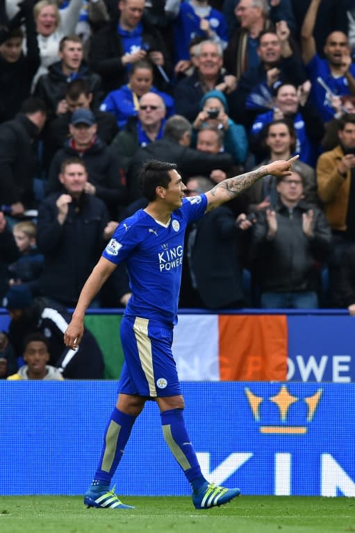 Leicester City striker Leonardo Ulloa made sure top scorer Jamie Vardy was not missed by contributing a brace