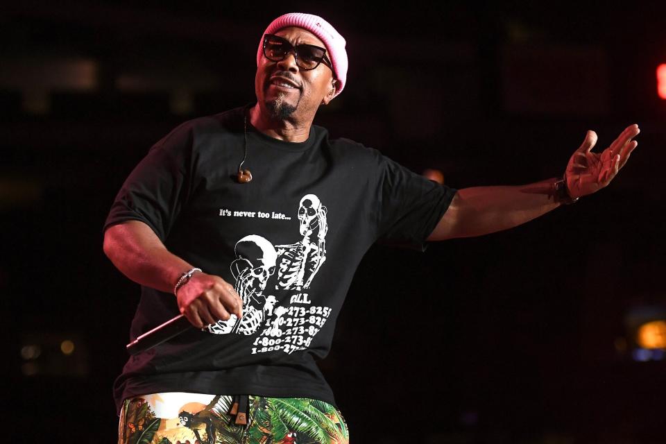 Timbaland performs in concert during 2019 ESSENCE Festival at Louisiana Superdome on July 07, 2019 in New Orleans, Louisiana.