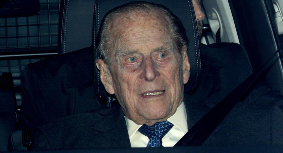 Prince Philip was involved in the crash on Thursday afternoon (PA, file pic)