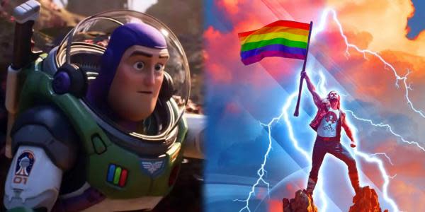 A un lado, Lightyear: Thor: Amor y Trueno tiene dos parejas homoparentales 